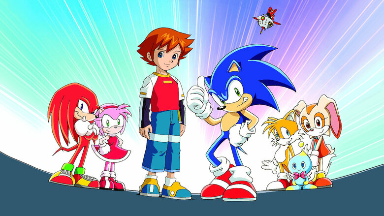 Sonic and his Friends from two worlds