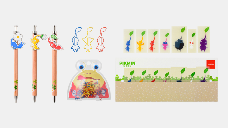 Pikmin stationary-themed items now available in Japan