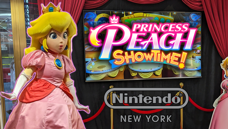Princess Peach: Showtime! makes its grand debut at Nintendo NY