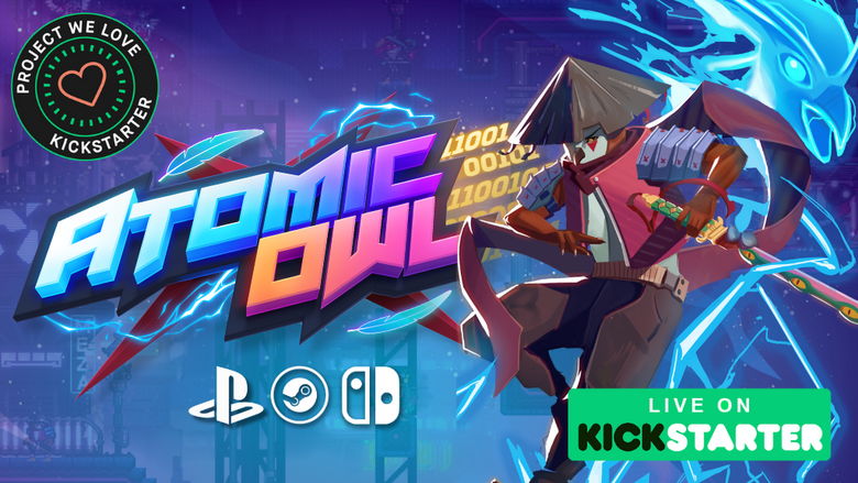 Pixel art roguelite "Atomic Owl" aiming for Switch release via Kickstarter