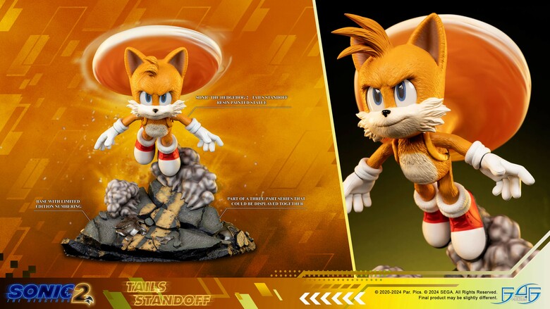 First 4 Figures opens pre-orders for their Tails Standoff statue