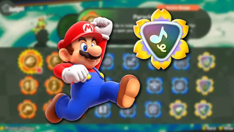 Koji Kondo lent his voice to Super Mario Bros Wonder's most unique badge