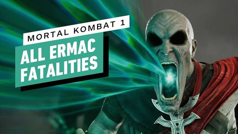 Check out all of Ermac's fatalities in Mortal Kombat 1