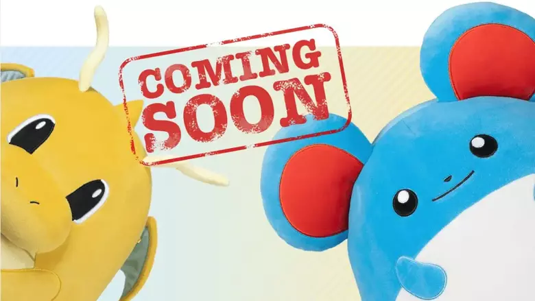 Dragonite and Marill Squishmallows Officially Announced; Coming "Soon"