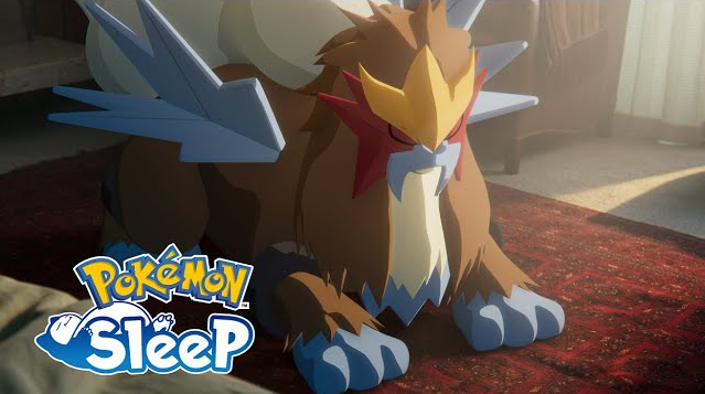 Entei heads to Pokémon Sleep in late May 2024