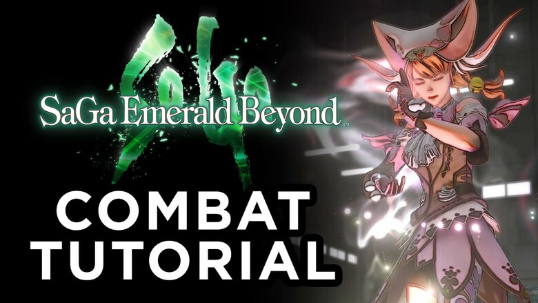 SaGa Emerald Beyond "Combat Tutorial" and "Launch Message" Videos