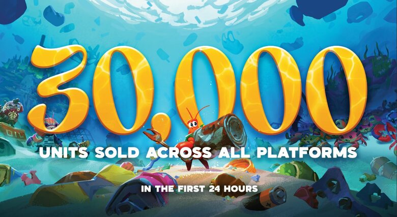 Another Crab's Treasure hits 30k sold in its first day