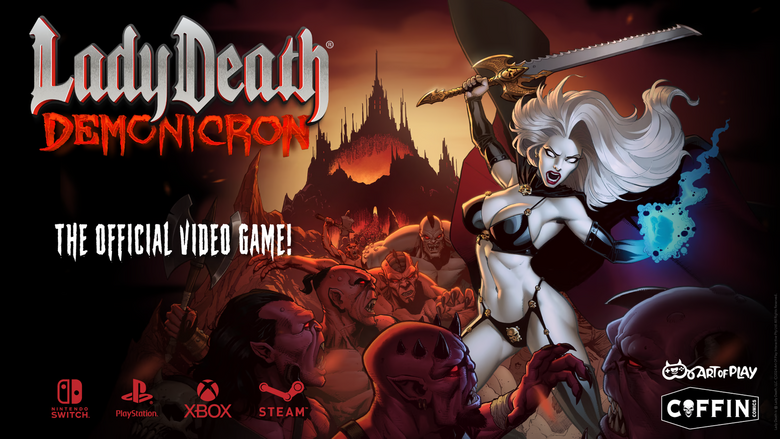 Kickstarter game 'Lady Death Demonicron' coming to Switch