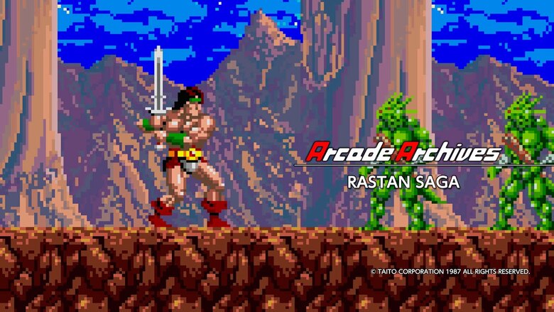 Arcade Archives: Rastan Saga heads to Switch May 2nd, 2024