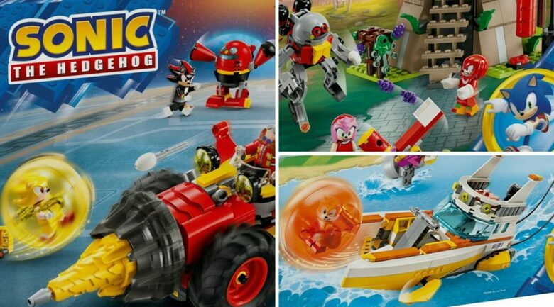 3 new LEGO Sonic the Hedgehog sets revealed