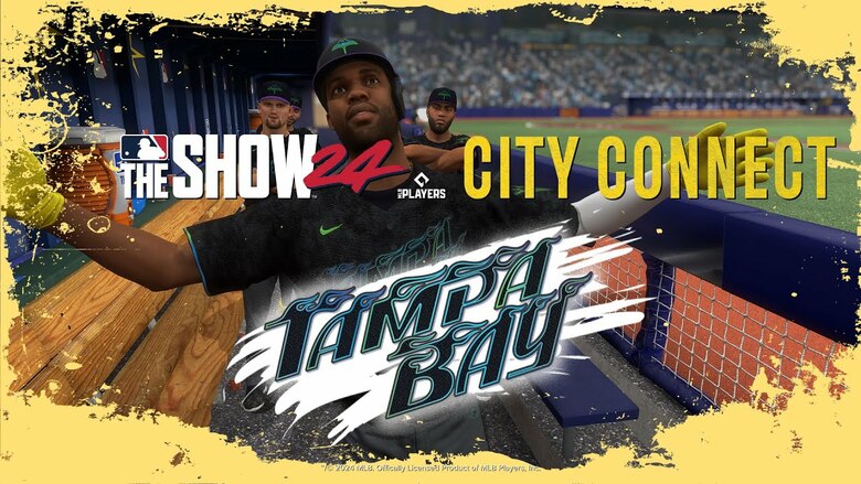 Tampa Bay Rays "City Connect" Jerseys now in MLB The Show 24