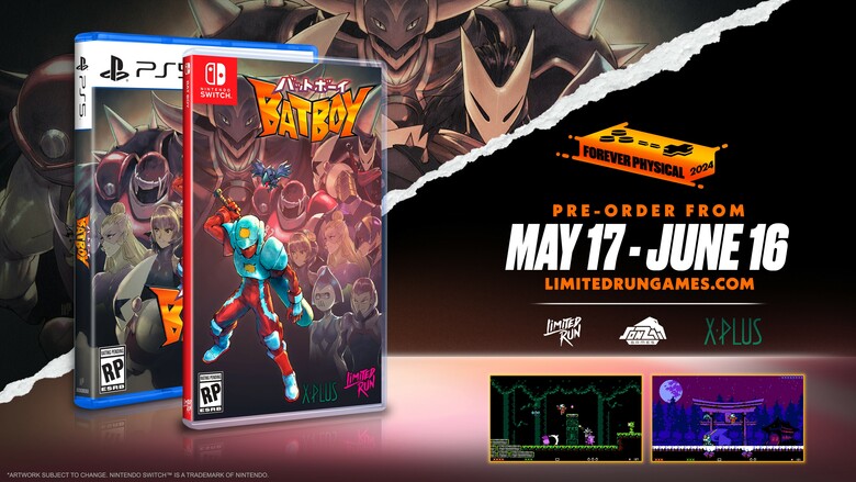 Batboy getting physical Switch release