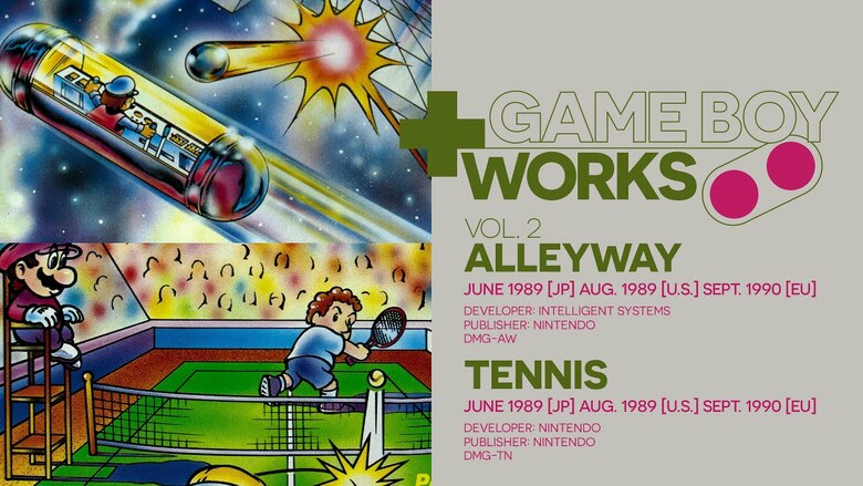 Jeremy Parish checks out Alleyway & Tennis in Game Boy Works Vol.2 004