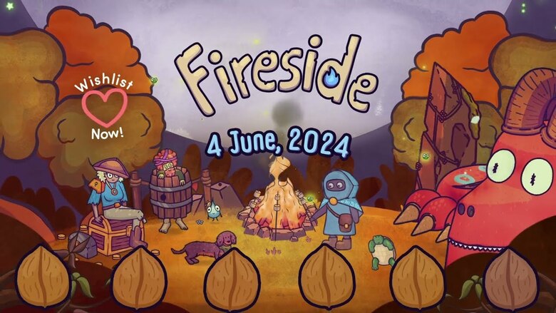 Fireside heads to Switch on June 4th, 2024