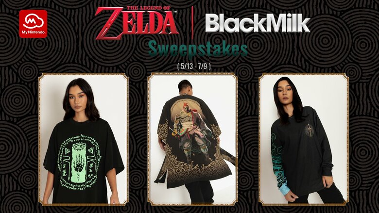 My Nintendo BlackMilk X The Legend of Zelda Sweepstakes Now Live