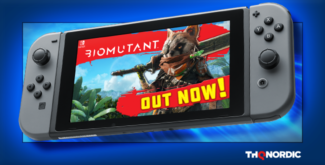 Biomutant now available on Switch