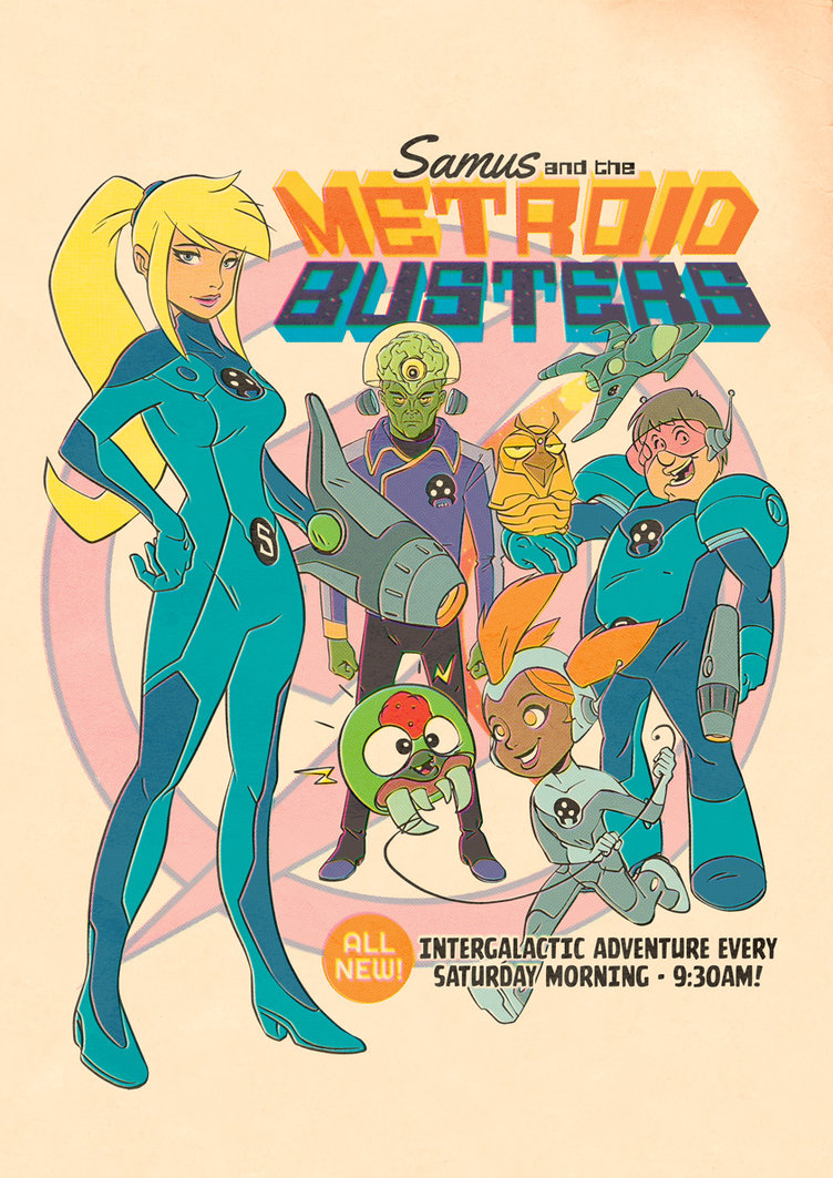 Fan Art If Metroid Was A Saturday Morning Cartoon The Gonintendo Archives Gonintendo
