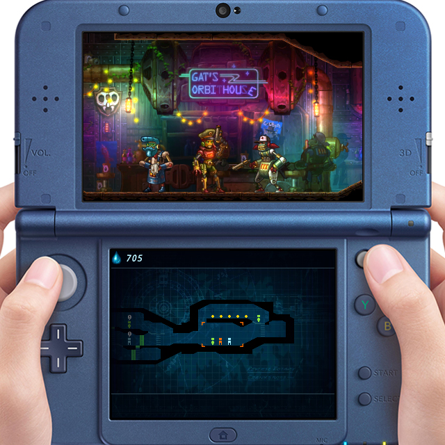 SteamWorld - 3DS version being Nintendo 'fairly soon', new screens | The GoNintendo Archives | GoNintendo