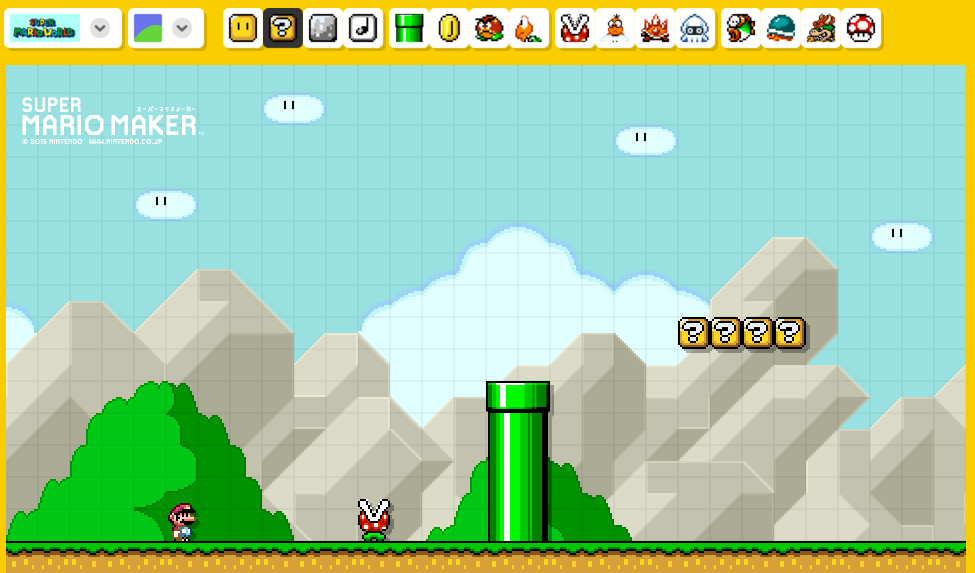 Super Mario Maker - Japanese website lets you build your own desktop/mobile  wallpaper | The GoNintendo Archives | GoNintendo