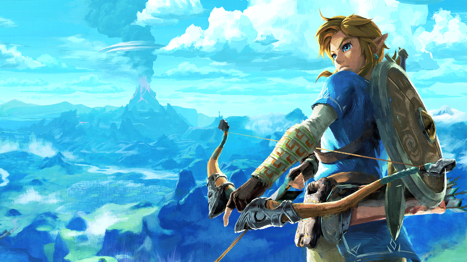Zelda: Breath of the Wild - another official wallpaper available, The  GoNintendo Archives