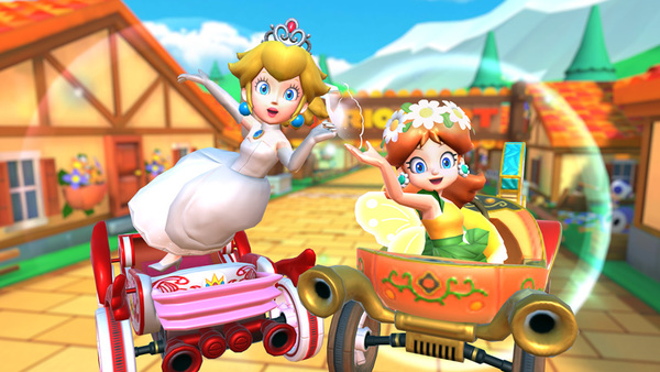 Treat Yourself To Fun In The Mario Kart Tour Peach Vs Daisy Tour