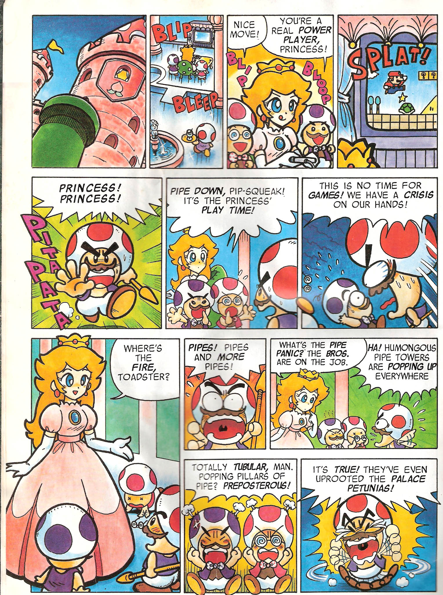 Super Mario Adventures Comic Pages 5 And 6 The Gonintendo Archives Gonintendo 8212