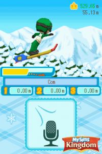 salto de esqui minigame