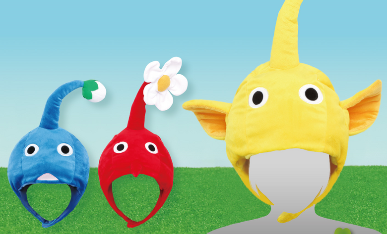 Official Pikmin hats releasing in Japan