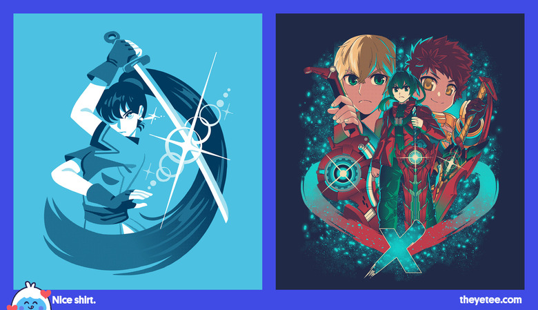 Today's tees from The Yetee are Xenoblade and Fire Emblem related