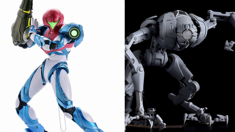 New prototype images of upcoming Metroid Dread figma figures shared