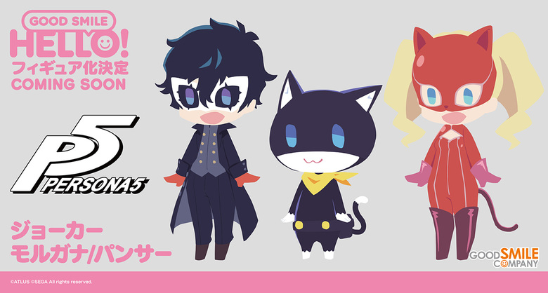 HELLO! GOOD SMILE Joker/Morgana/Panther from Persona 5 (made by Good Smile)