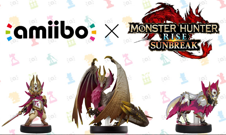 GameStop lists Monster Hunter Rise: Sunbreak amiibo launching either Aug. 26th or Sept. 9th, 2022