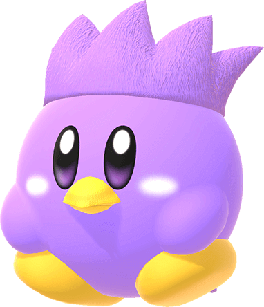Coo inspired hat from Kirby's Dream Land 2