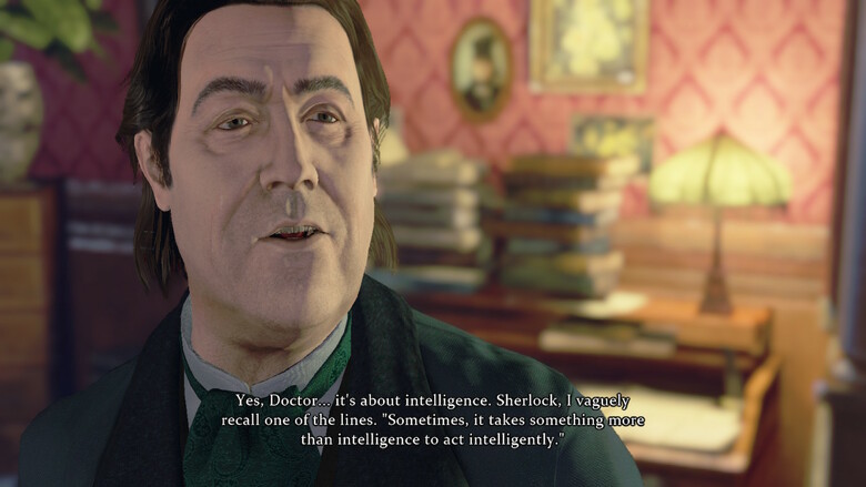 Intelligence won't be enough to fully solve the mysteries in this game.