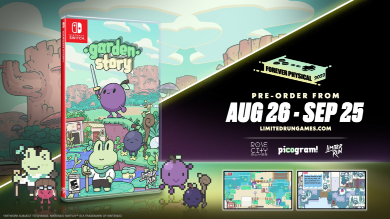 Garden Story getting a physical Switch release via Limited Run Games, vinyl  soundtrack coming as well | GoNintendo