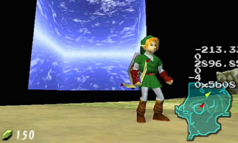 Check out the optical illusion Nintendo used to create the skybox for The Legend of Zelda: Ocarina of Time