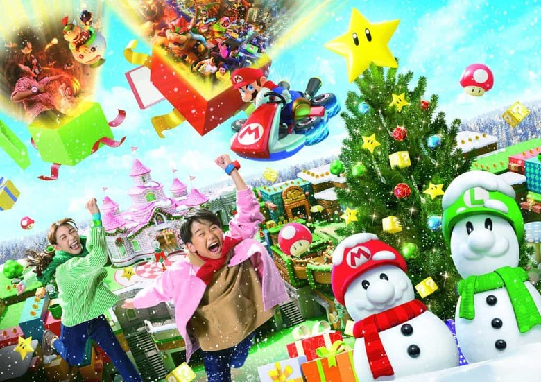Super Nintendo World Japan to get a Christmas makeover
