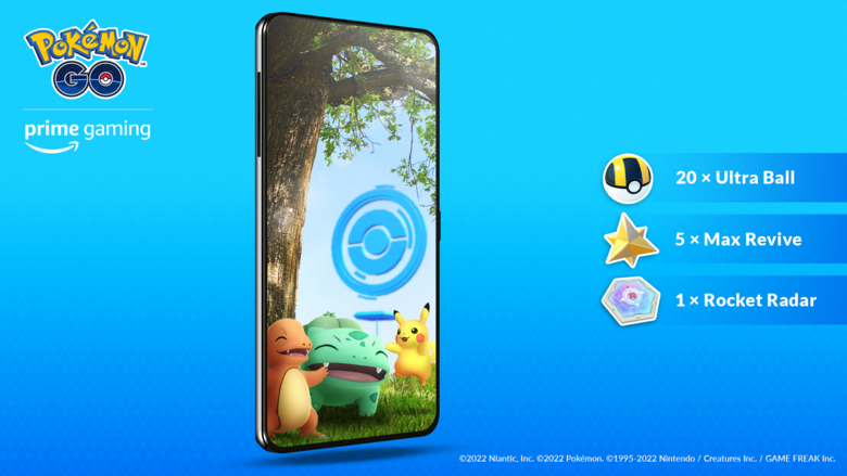 Eighth Prime Gaming bundle for Pokémon GO now available