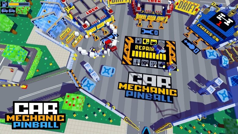 Car Mechanic Pinball now available for Switch