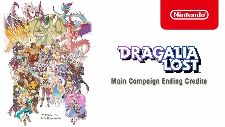 Check out the end credits for Dragalia Lost's main campaign