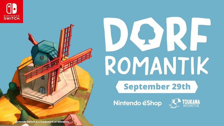 Dorfromantik now available on Switch
