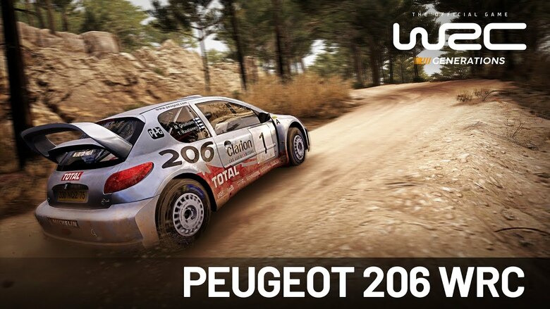 WRC Generations 'Peugeot 206' trailer