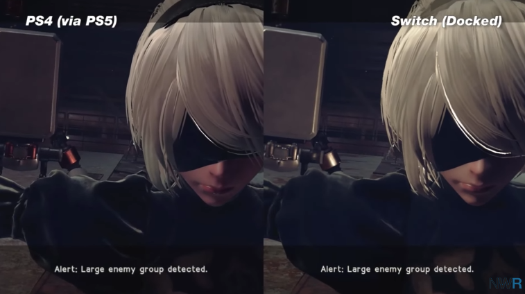 succes vier keer aanvaarden NieR:Automata The End of YoRHa graphics comparison, framerate analysis,  resolution & more | GoNintendo