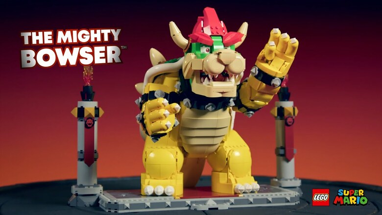 REMINDER: Pre-orders for The Mighty Bowser LEGO set open Oct. 1st, 2022