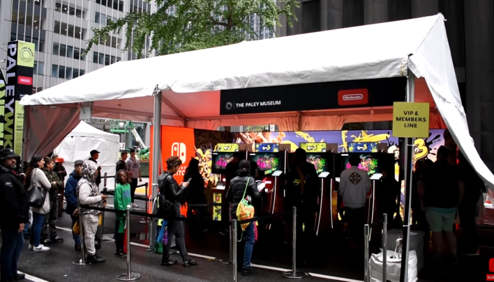 Take a look at Nintendo's tent from PaleyWKND 2022