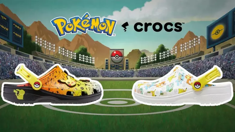 Pokémon X Crocs collab now available in Australia