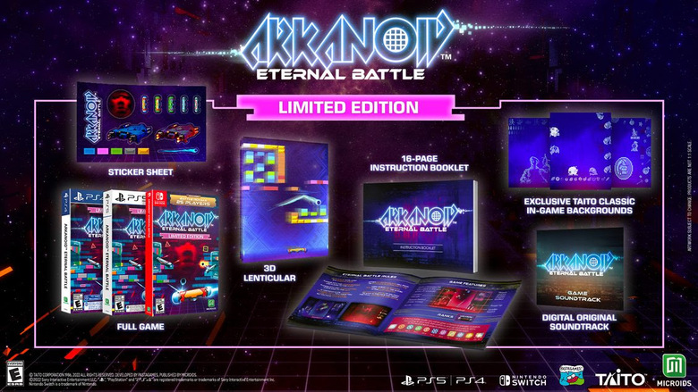 Arkanoid: Eternal Battle 'Battle Royale' trailer, Limited Edition revealed