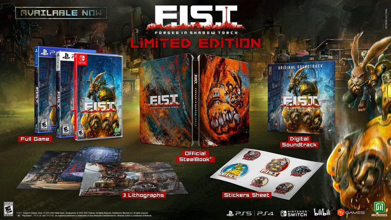 F.I.S.T Forged in Shadow Torch physical version launches in North America