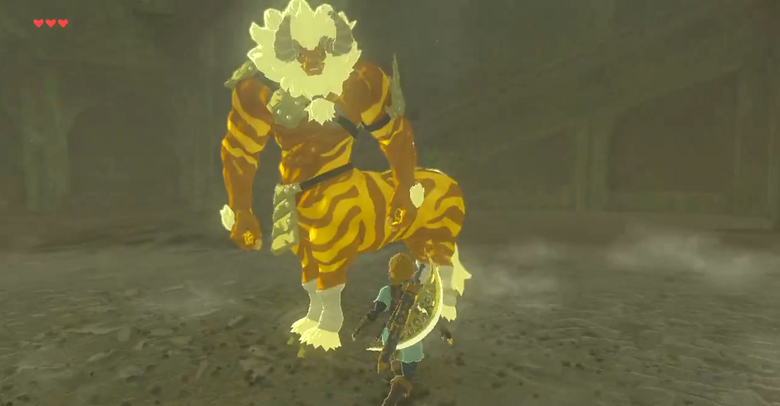 New Zelda: Breath of the Wild trick lets you disarm a Lynel