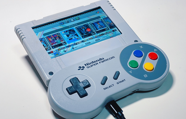 Fan-made portable Super Famicom is one of the nicest looking yet